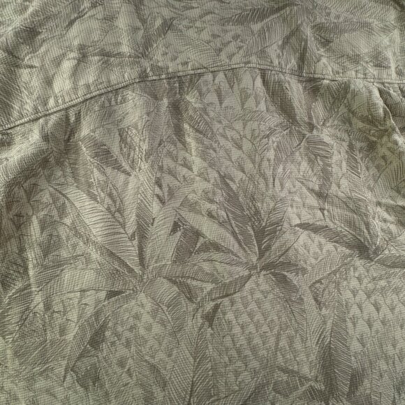 Tommy Bahama All Silk Short Sleeve Button Up Hawaiian Shirt Men XL Floral Ivory - Picture 16 of 16